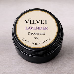 Velvet Lavendel Natuurlijke Deodorantcrème – Nieuwe Formule