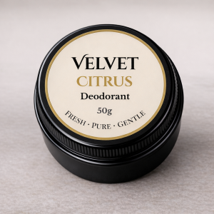 Velvet Citrus Natuurlijke Deodorantcrème – Nieuwe Formule