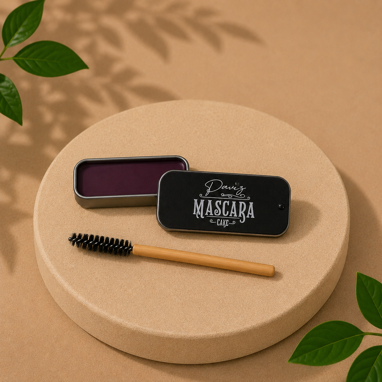 Traditionele Cake Mascara – Authentieke Formule in Houtskool Zwart & Natuurlijk Bruin - Afbeelding 7