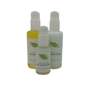 NIEUWE! NATUURLIJKE AROMATHERAPIE GEVOELIGE & RIJPE HUID GEZICHTSPAKKET