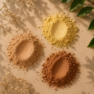 kleur CORRECTOREN Samples: Blue, Green, Yellow, Sandstone en Peach